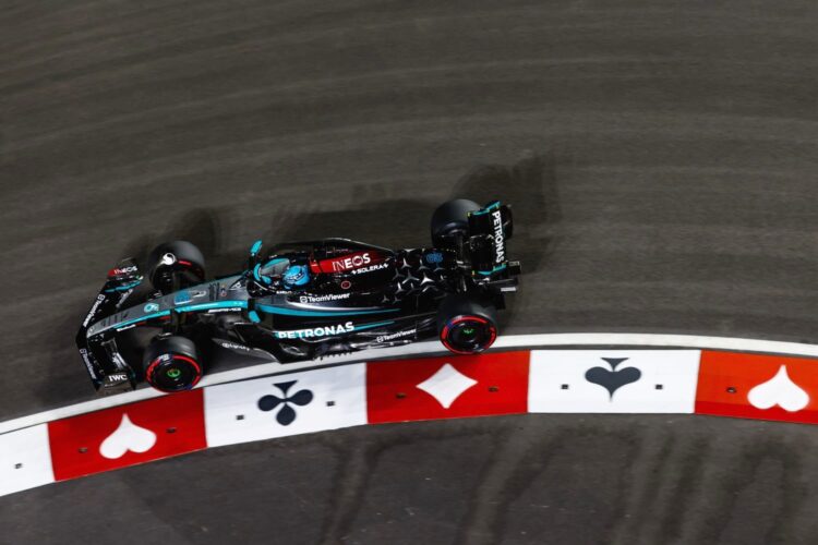 F1 News: Russell tops final practice for the 2024 Las Vegas GP