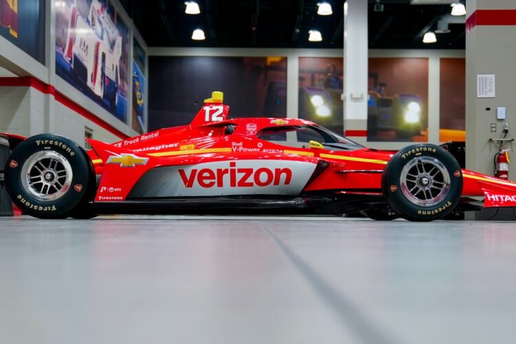 IndyCar News: Penske unveils a new Verizon Livery for Power