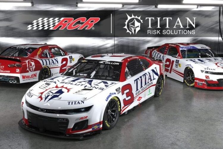 NASCAR: Titan Risk Solutions renews with RCR in Cup and Xfinity