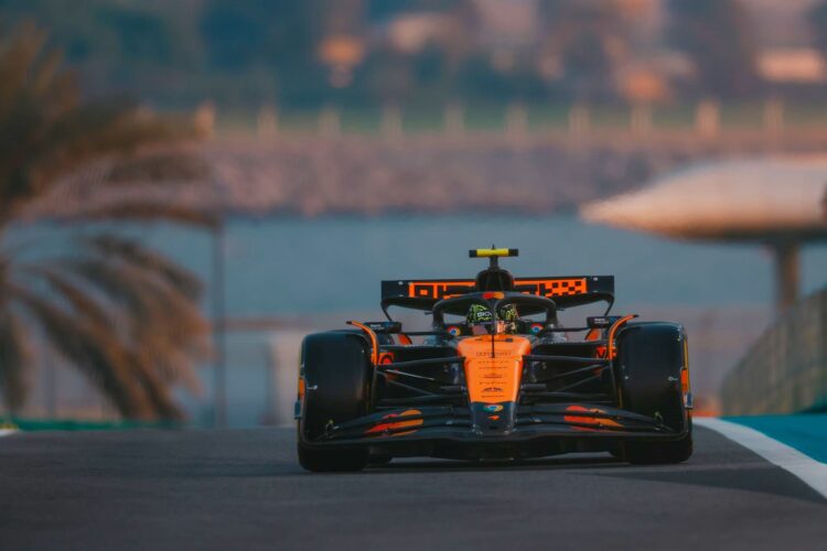 Formula 1 News: Norris tops practice 2 for the 2024 Abu Dhabi GP