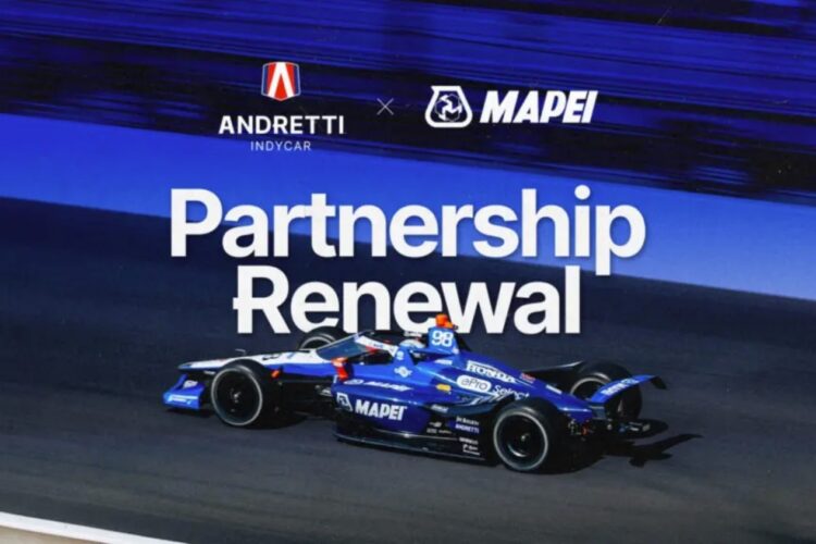 IndyCar News: MAPEI Returns to Andretti Global for 2025