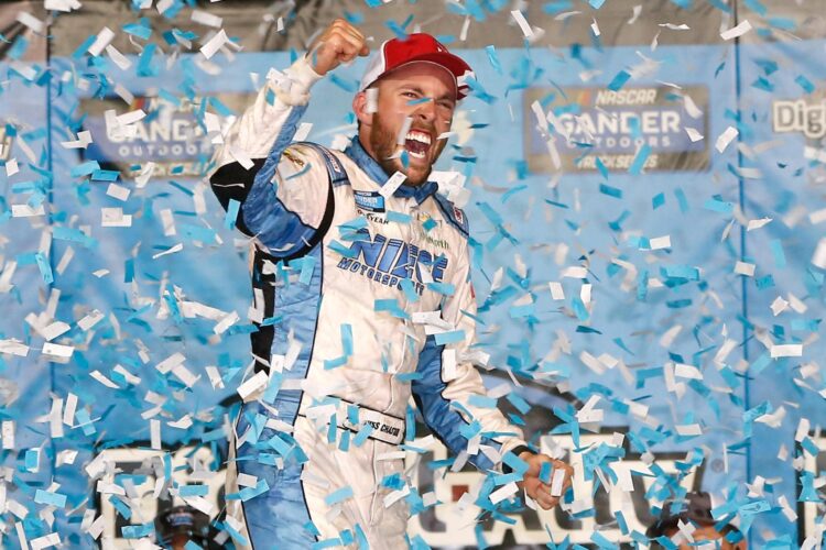 Ross Chastain Picks Up Surprise Victory in Kansas