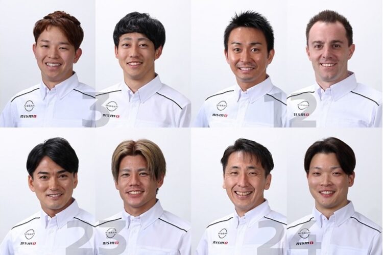 Nissan/NMC announces 2025 Super GT GT500 team lineups