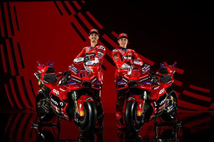 MotoGP: Ducati reveals 2025 bike for Marquez and Bagnaia