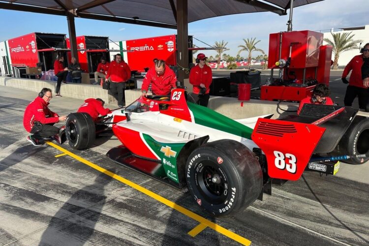 IndyCar News: PREMA Racing completes first INDYCAR test