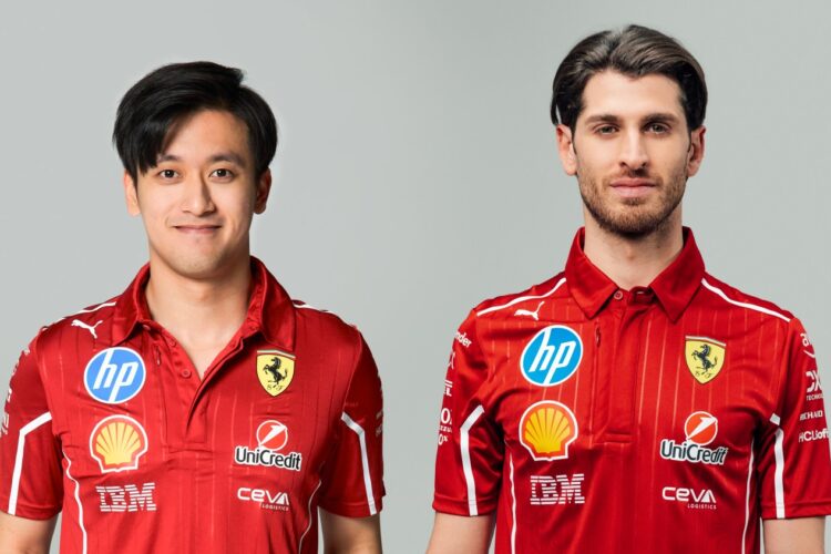 F1 News: Ferrari names Guanyu and Giovinazzi as 2025 Reserves