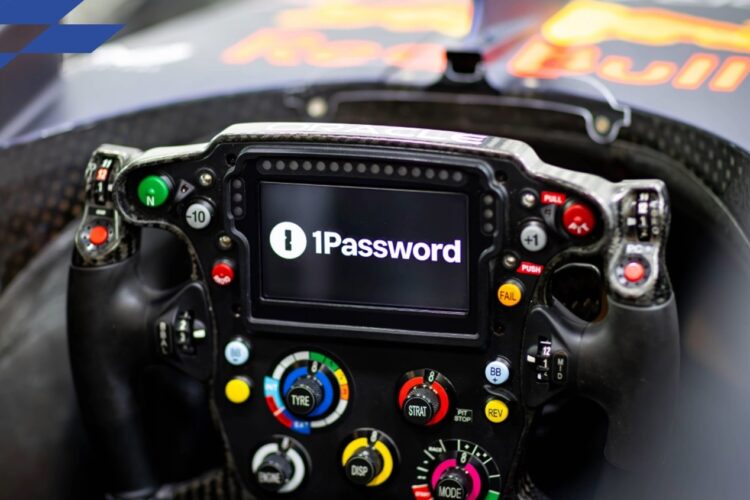 F1 News: Red Bull team names 1Password Cybersecurity Partner