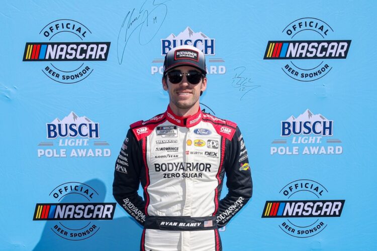 NASCAR News: Ryan Blaney wins the pole for Cup race at Atlanta