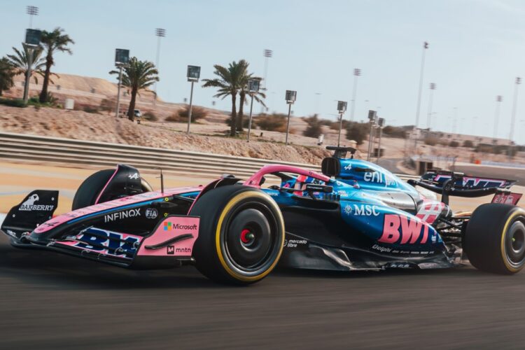 F1 News: 2025 Alpine A525 gets shakedown run in Bahrain