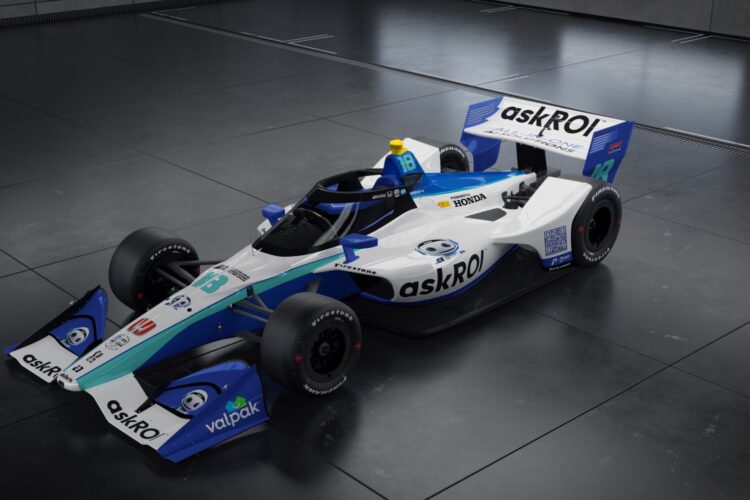 IndyCar: askROI to sponsor Veekay’s Dale Coyne Racing No. 18