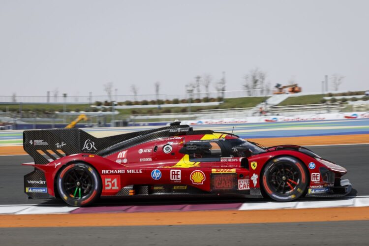 WEC News: Giovinazzi puts Ferrari on pole in Qatar