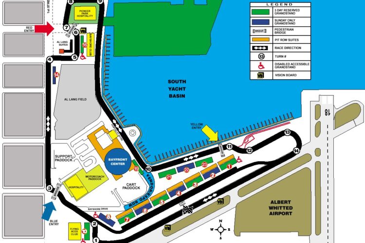 St. Pete — Track facts and previous winners