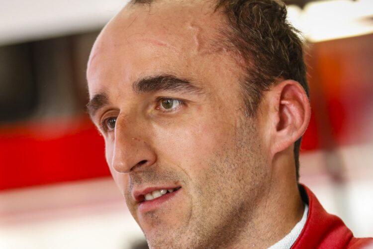 Kubica had secret Formula E test