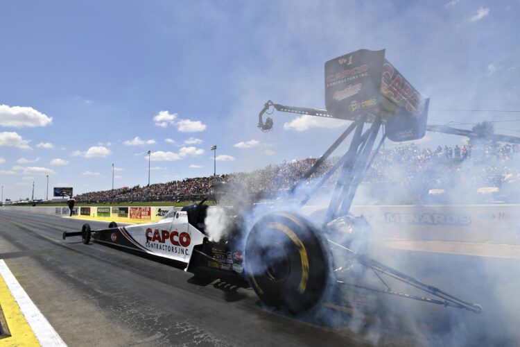 Steve Torrence and J.R. Todd No. 1 at Topeka