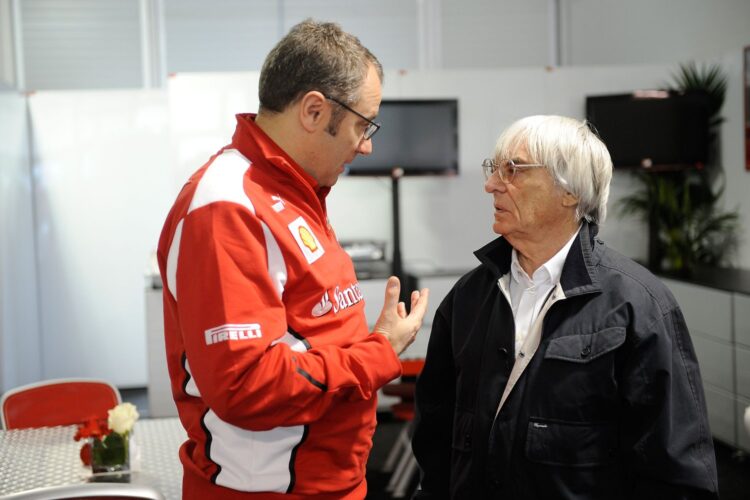 Bernie to Slowly Step Aside from F1