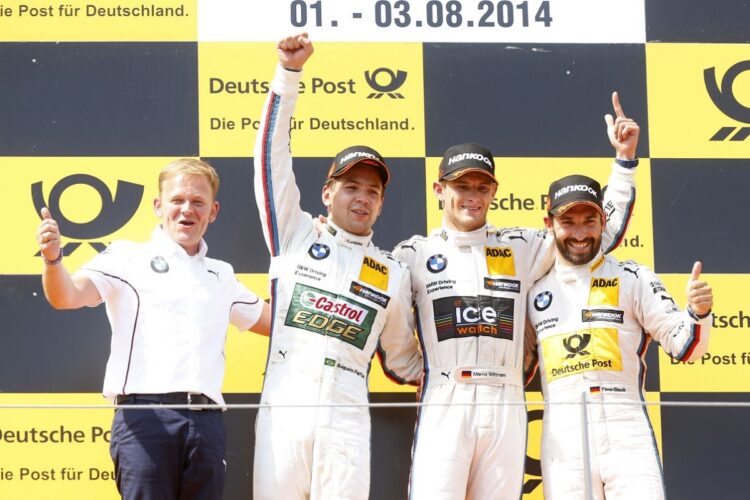 Marco Wittmann extends DTM pointsâ€™ lead with third season win