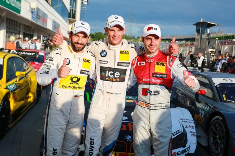 Marco Wittmann the DTM pole-sitter in Hungary