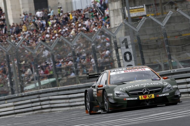 Canada’s Robert Wickens scores a lights-to-flag victory at Norisring