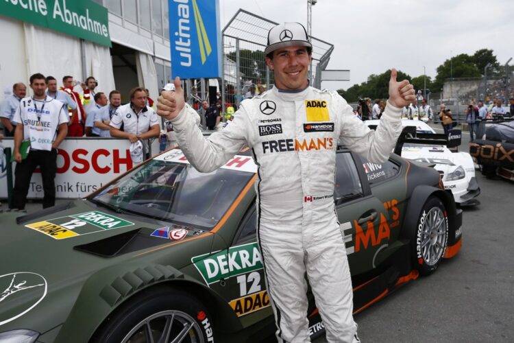 Canada’s Robert Wickens claims first season pole position for Mercedes-Benz