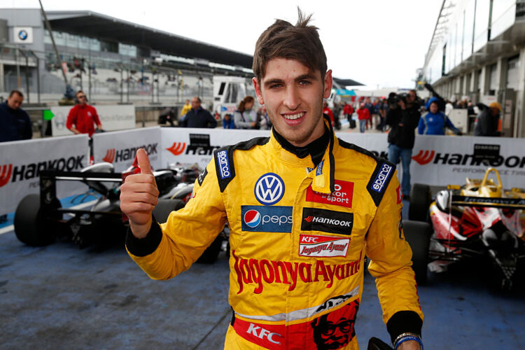 Giovinazzi wins from Blomqvist after Verstappen drama