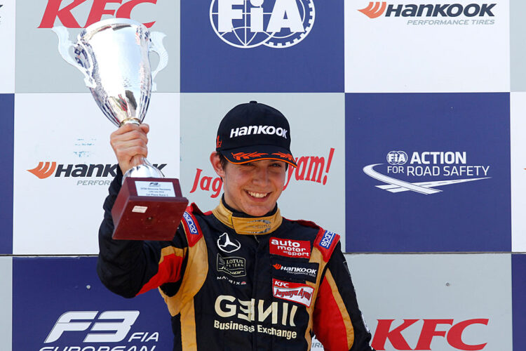 Esteban Ocon wins first FIA Formula 3 European Championship race in Moscow