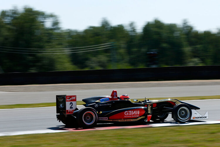 Esteban Ocon celebrates again â€“ second victory in Moscow