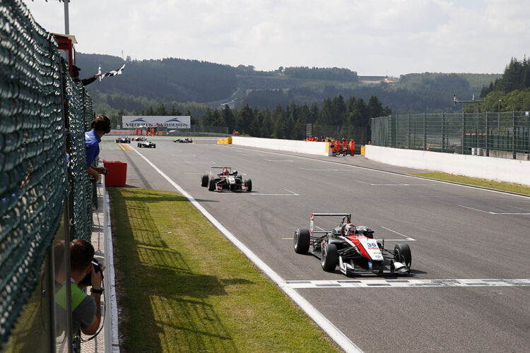 Max Verstappen scores a hat-trick at Spa