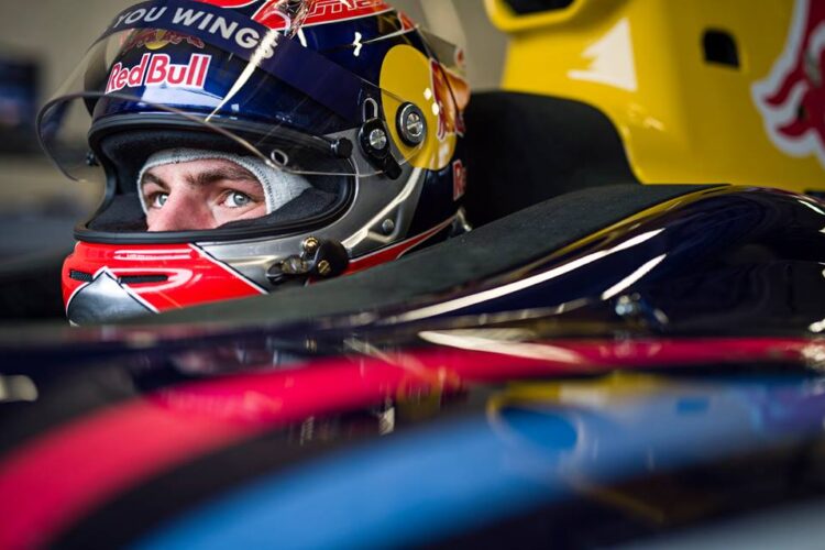 Max Verstappen joins the Red Bull Junior Team