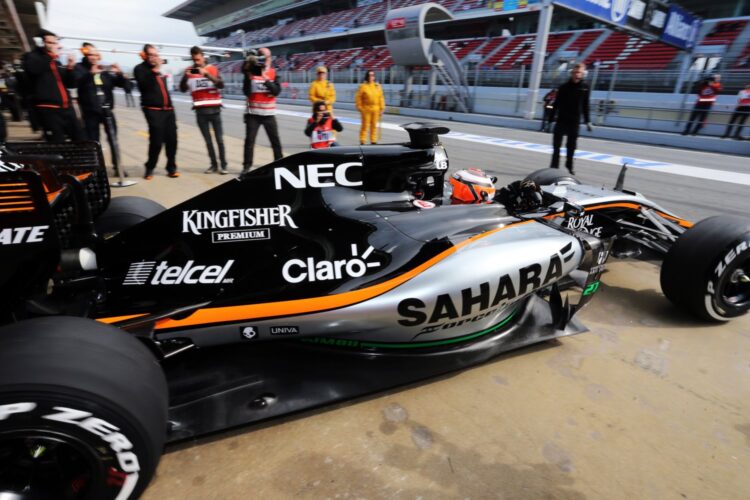 Sahara Force India begins partnership with Hype Energy Drinks