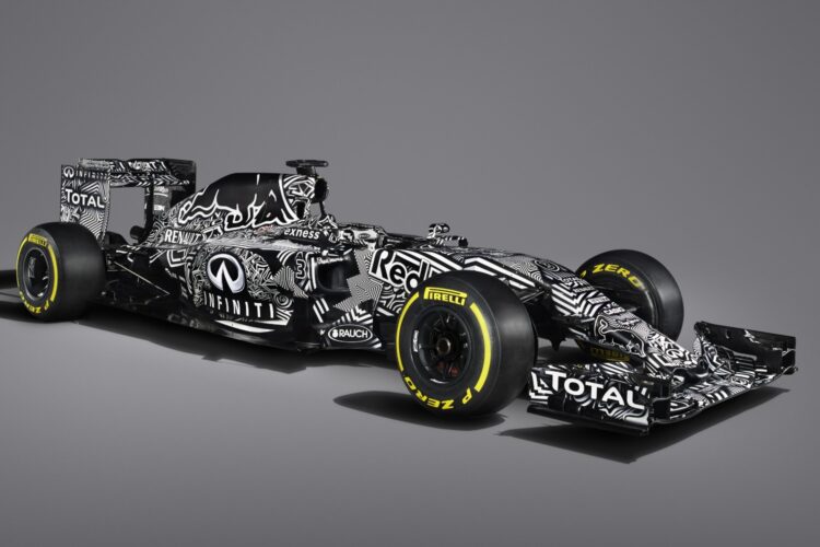 Red Bull launches 2015 F1 car