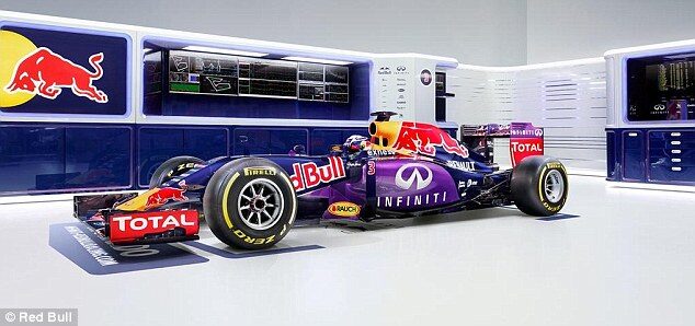 Red Bull team reveals 2015 livery