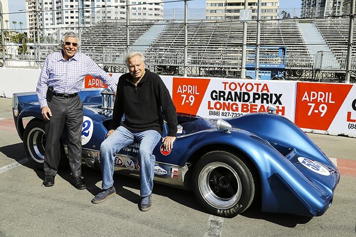 Can-Am Challenge Car on Toyota Grand Prix of Long Beach Race Circuit