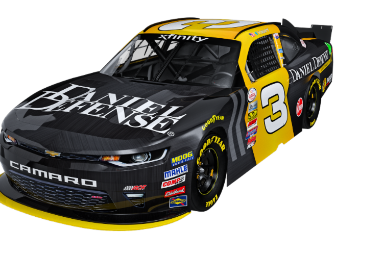 Daniel Defense Partners with Richard Childress Racing’s No. 3 XFINITY Series Team