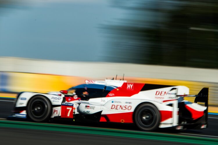 Provisional Le Mans Pole For Toyota