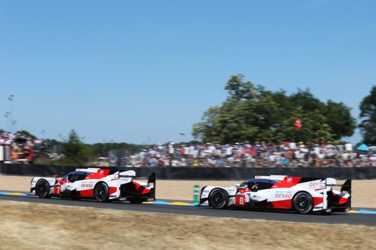 LeMans 24 Hour 7: Toyotas 1-2 again