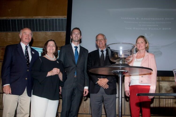 Jim France and France Family Receive Cameron R. Argetsinger Award