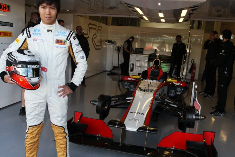 Ma Qing Hua gets GP2 test outing at Jerez