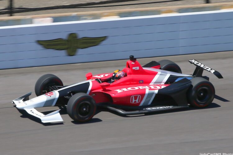 Details of upcoming Indy Speedway test