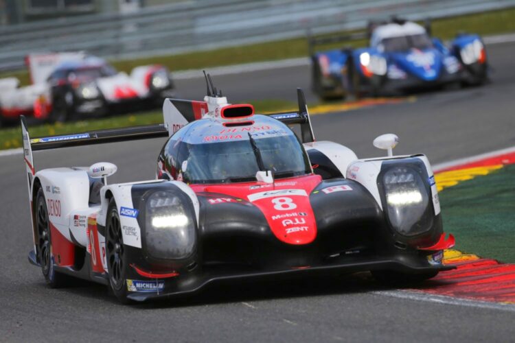 Alonso Tops opening WEC practice at Spa