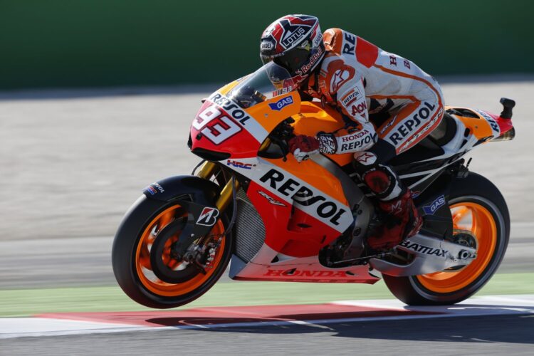 Marquez shatters lap record clinching sixth pole