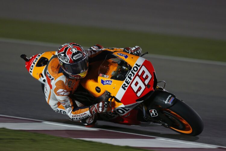 Marquez fastest in Qatar on day two