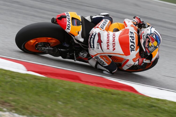 Pedrosa fastest with Marquez second on first day in Malaysia