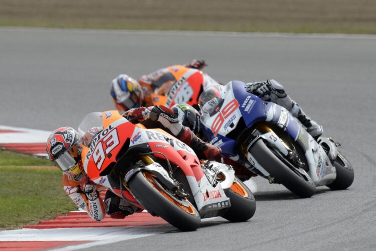 Lorenzo Beats Marquez In Silverstone Thriller