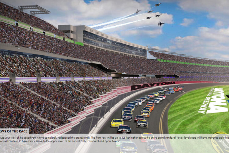 NASCAR fans will get first look at Daytona changes during Speedweeks