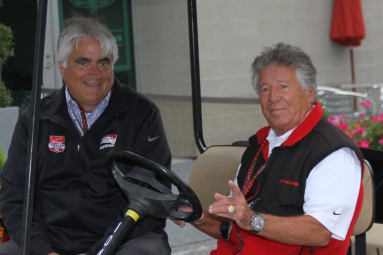 Mario Andretti saluted for his charity work