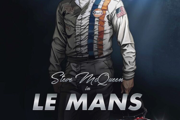 Classic Cars Graphic Novel – Steve McQueen in Le Mans