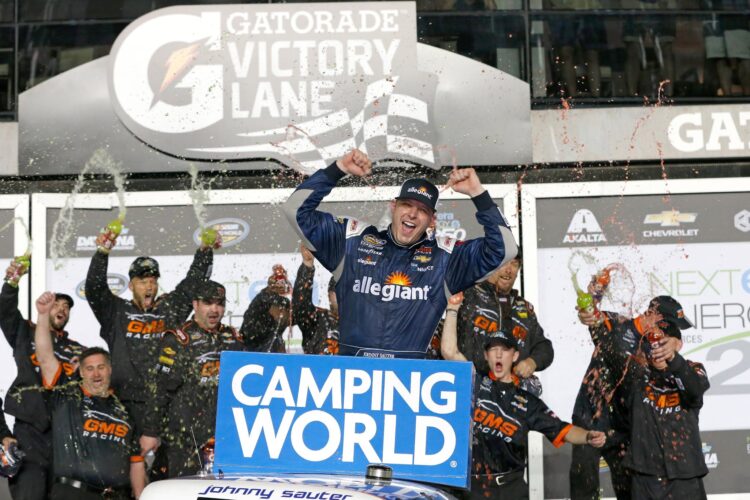 Johnny Sauter Wins Truck Series Season-Opener