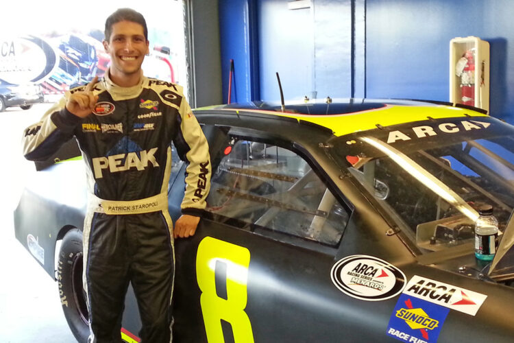 Harvard-grad leads ARA test at Daytona