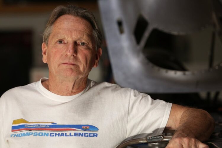 Thompson’s son Danny pursues land speed record