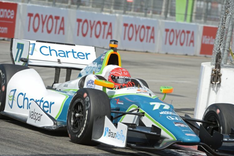 Strong start helps Pagenaud keep eye on championship